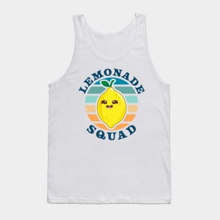 Lemonade Squad - Funny Lemonade Stand Summer Tank Top